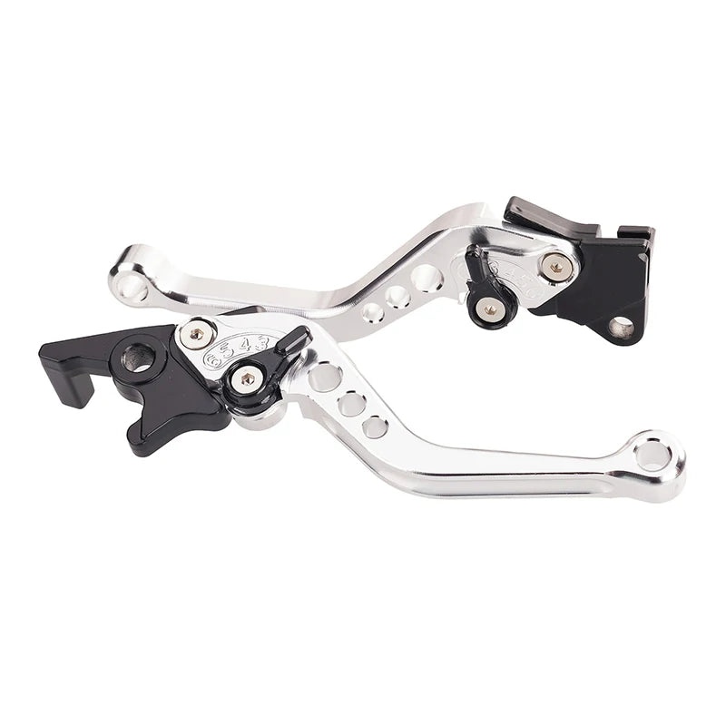 Universal Motorcycle Clutch Brake Handle Alloy Adjustable Brake Drum Lever CNC Dual Disc Brake Handle Pull Rod Brake Horn Handle