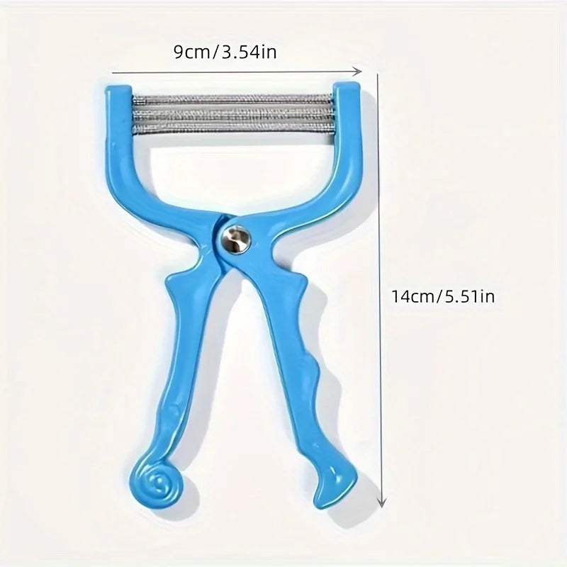 Smooth Skin Facial Epilator - Lip and Eyebrow Elastic Epilator, Handheld Facial Hair Removal Gentle Hair Removal for Smooth Skin