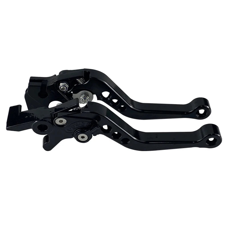Universal Motorcycle Clutch Brake Handle Alloy Adjustable Brake Drum Lever CNC Dual Disc Brake Handle Pull Rod Brake Horn Handle