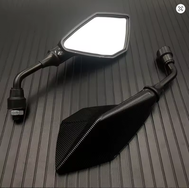 Espelho retrovisor universal para motocicleta m10, peças de reposição para scooter, e-bike, espelho auxiliar de ré, acessórios modificados