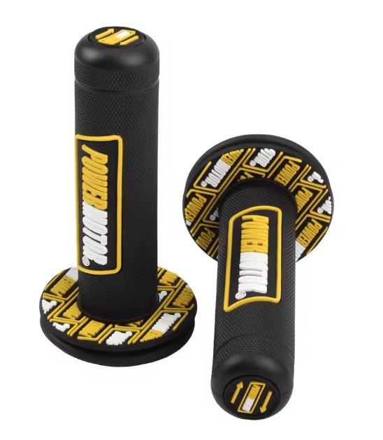 Apertos universais para motocicletas, 7/8 em 22mm 24mm, acessórios de proteção para guidão, dirt bike, off-road, gel de borracha, punho de mão, motor